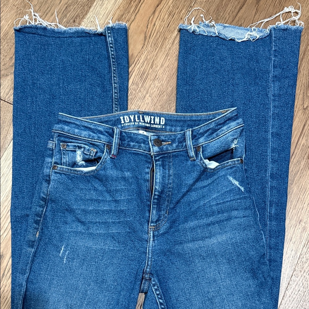 Idyllwind Women's Straight Leg Blue Jeans